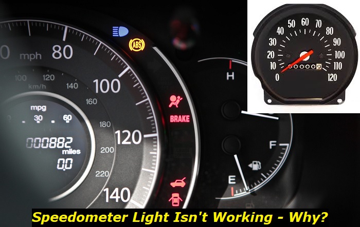 speedometer light isnt working